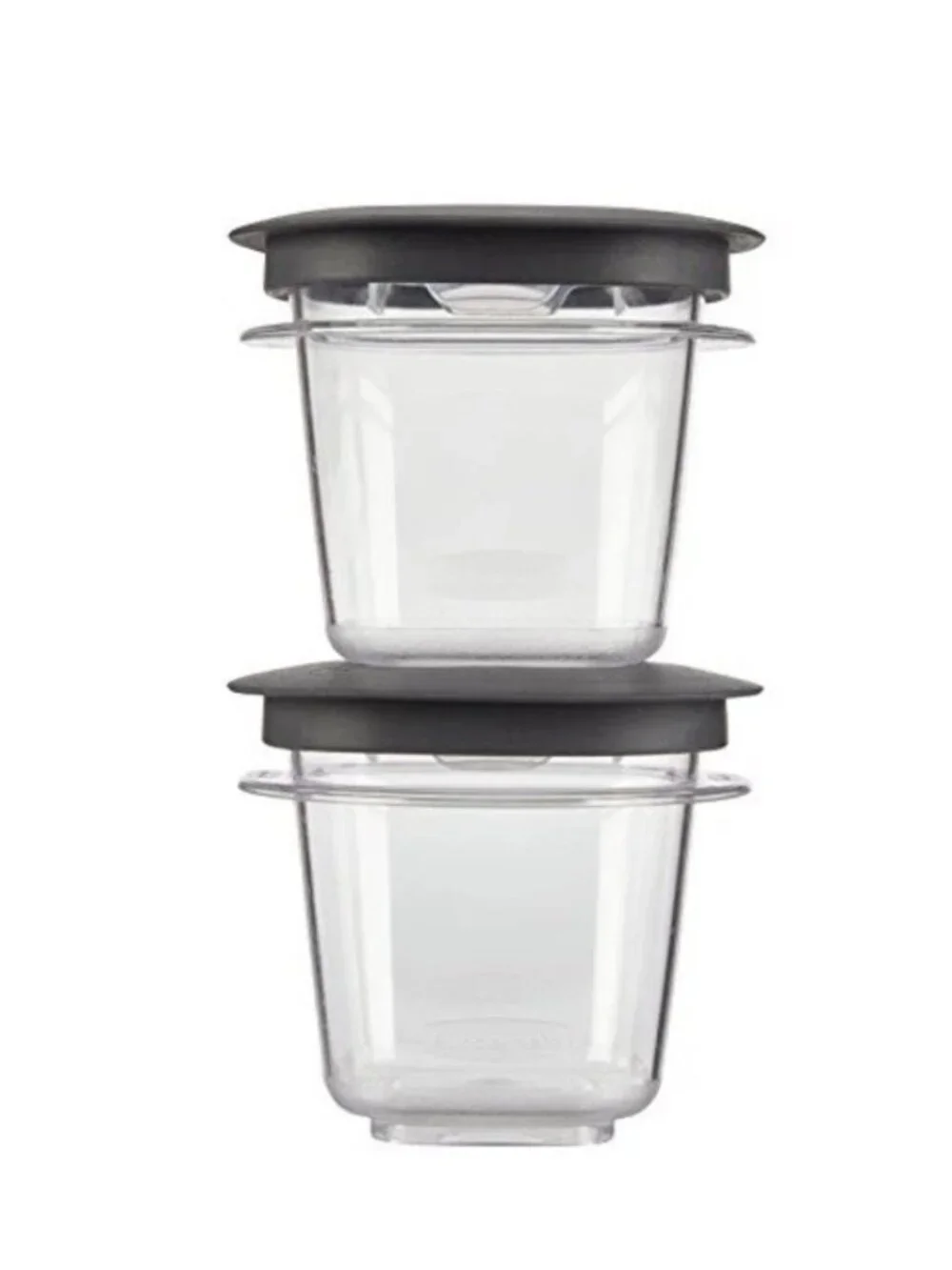 Rubbermaid Premier Easy Lids Food Storage .5-Cup, (2) 2-Pack Container 4 TOTAL